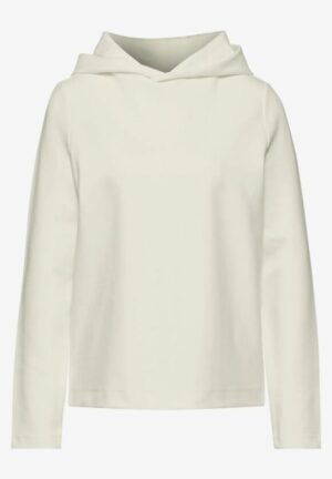 Sudadera blanca capucha - Imagen 5