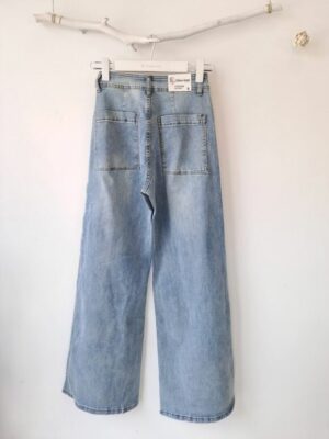 Pantalón denim ancho - Imagen 2