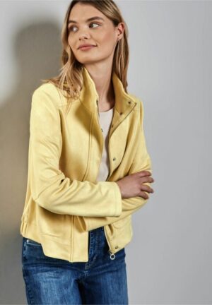 Chaqueta corta amarillo pastel - Imagen 2