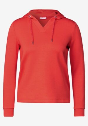 Sudadera naranja capucha - Imagen 4