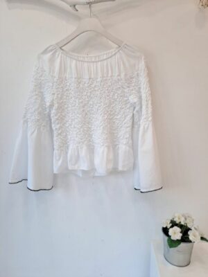 Blusa Valeria blanca - Imagen 2