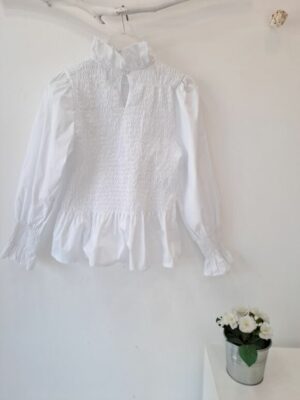 Blusa Elena blanca - Imagen 2