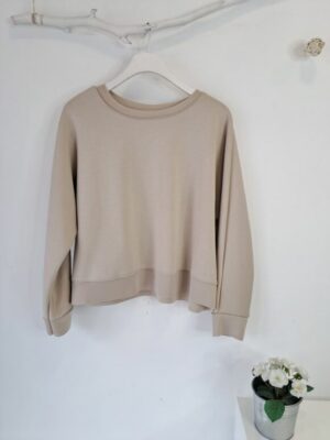 Sudadera beige - Imagen 2