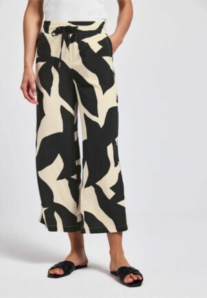Pantalón ancho estampado