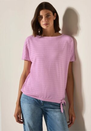 Camiseta nudo rosa