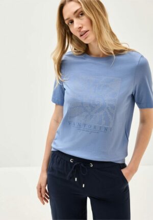 Camiseta Santorini azul