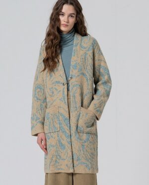 Cárdigan estampado