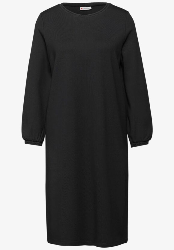 Vestido punto negro - Imagen 4