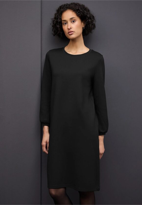 Vestido punto negro - Imagen 3