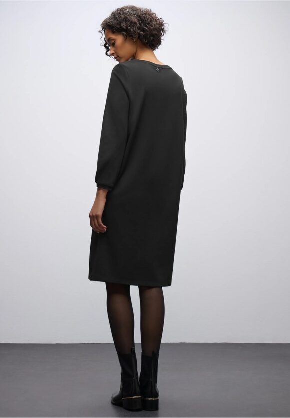 Vestido punto negro - Imagen 2