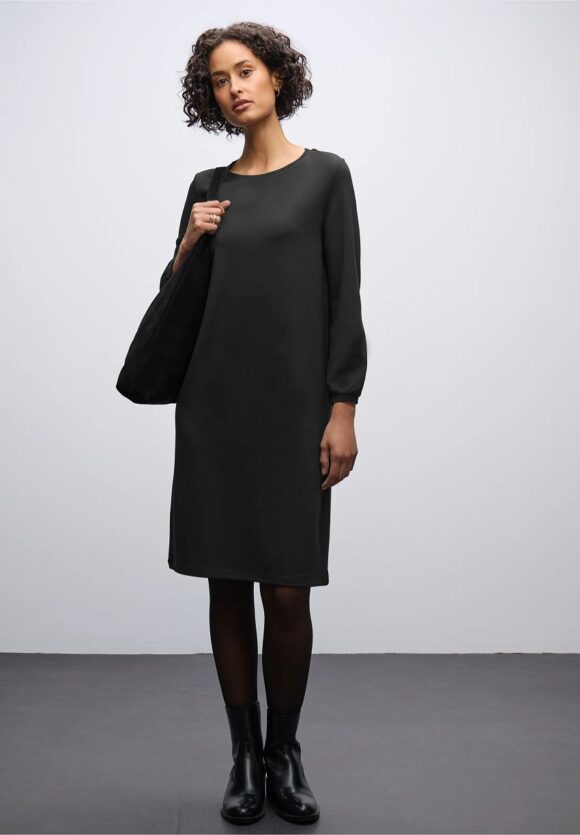 Vestido punto negro