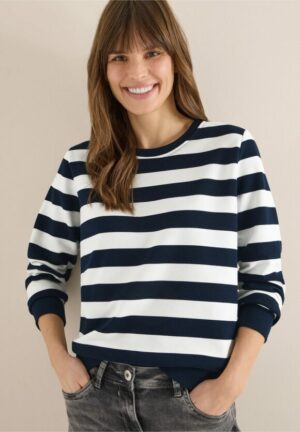 Sudadera rayas marino