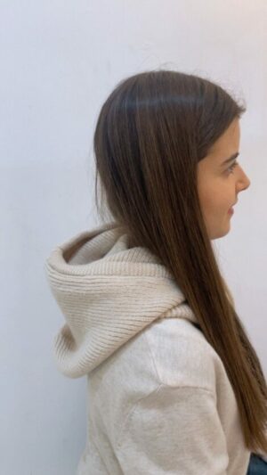 Balaclava clásica beige