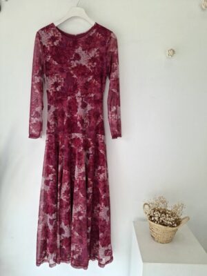 Vestido Carolina fucsia