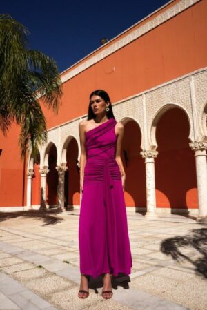 Vestido Eva buganvilla