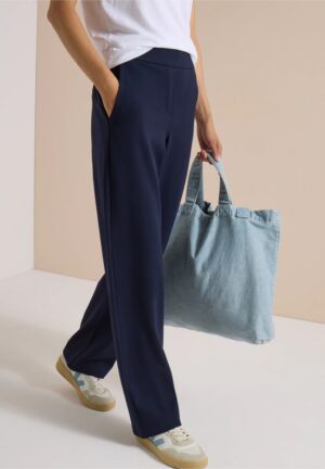 Pantalón recto marino