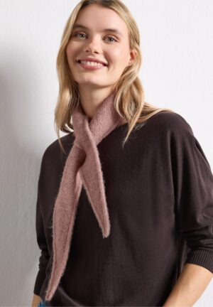 Cuello bufanda rosa palo