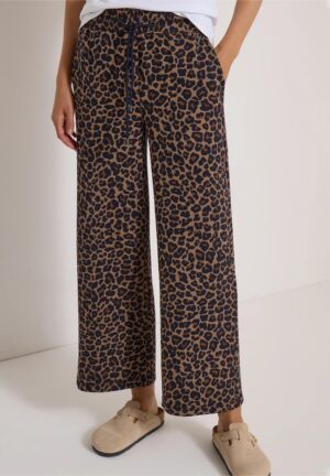Pantalón leopardo camel