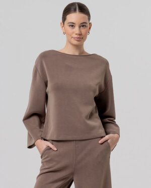 Camiseta manga ancha topo