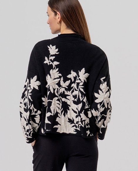 Kimono estampado negro - Imagen 3