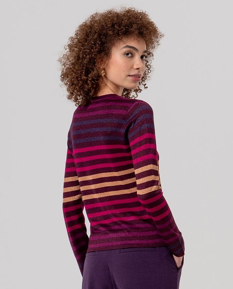 Jersey rayas burdeos - Imagen 3