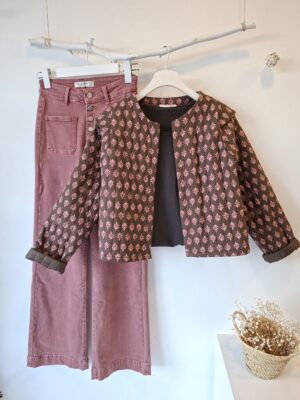 Chaqueta Celia rosa