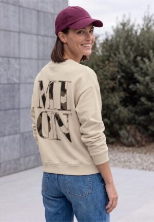 Sudadera beige MIND