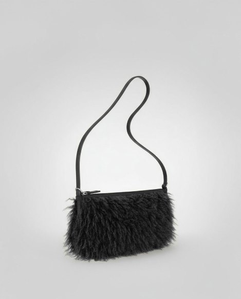 Bolso pelo negro - Imagen 2
