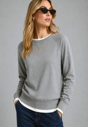 Jersey gris detalle