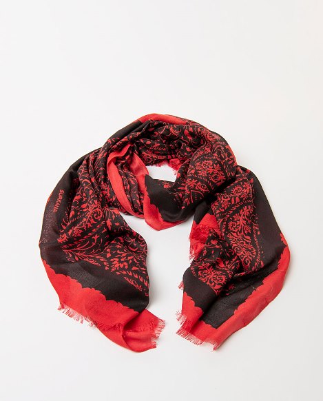 Pañuelo estampado rojo