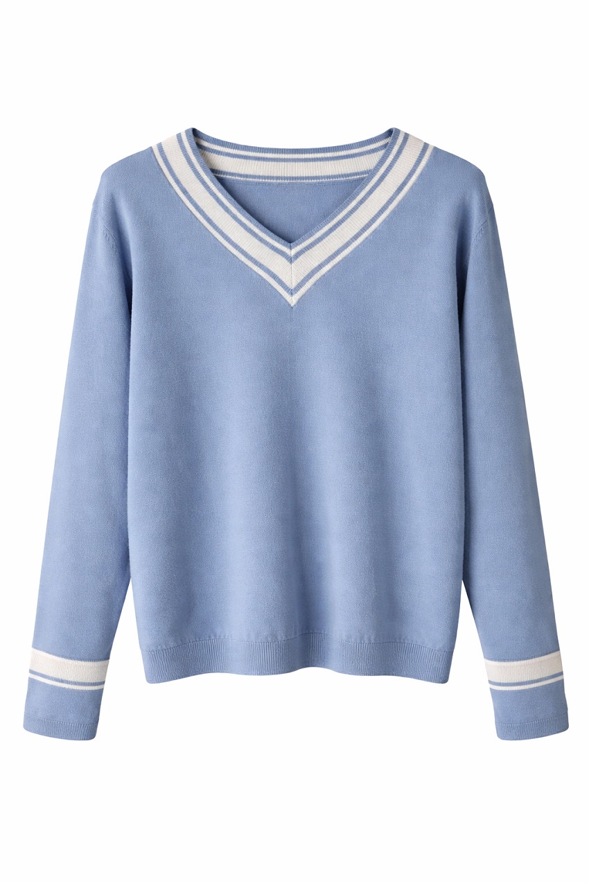 Jersey pico celeste - Imagen 3