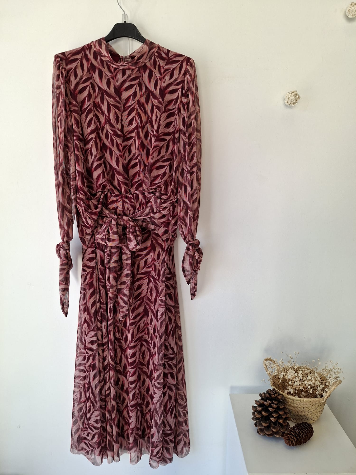 Conjunto Aurora granate